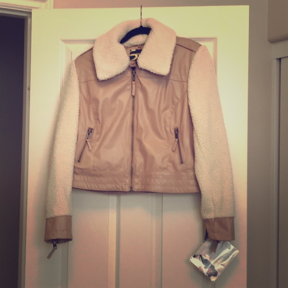 Faux Fur Bomber Jacket